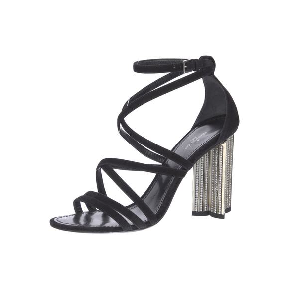 ❤️Louis Vuitton Suede Crystal Embellishments Heels❤️ - Picture 2 of 5